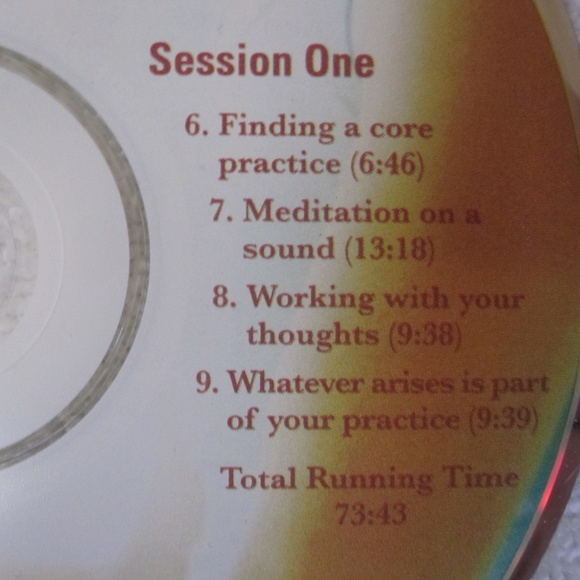 SALE!! Meditation instructional CD (box90) - Picture 3 of 4